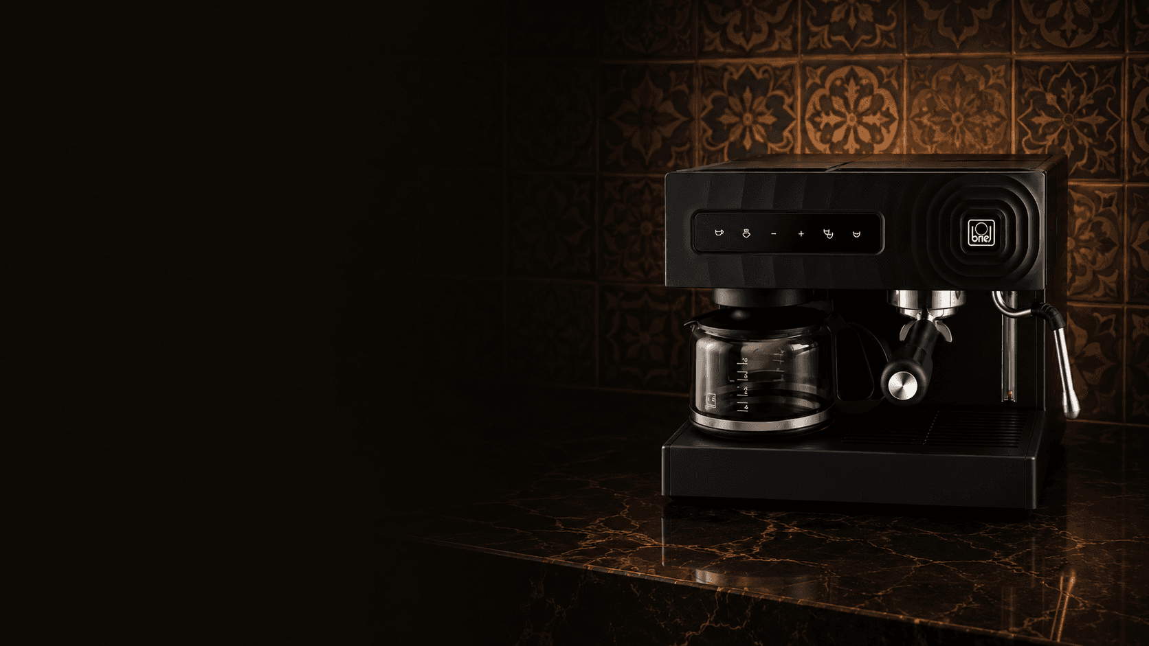 Máquina de café espresso Briel fabricada en Portugal, ensamblada en nuestra fábrica de Braga